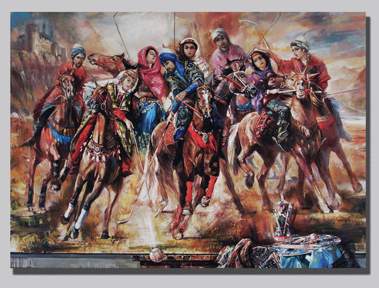 Chovgan game in Qarabag