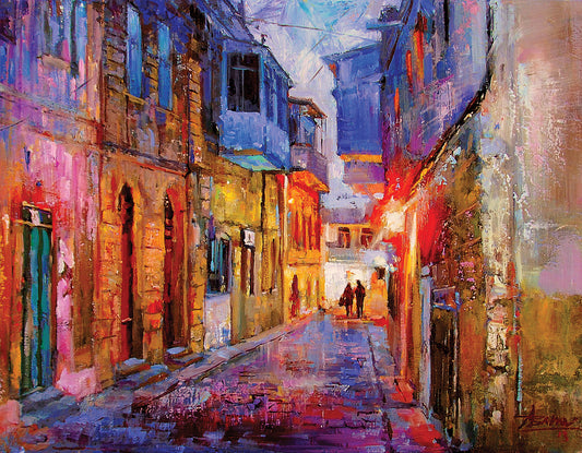 Magnificent Baku/Old town #001/ giclee print